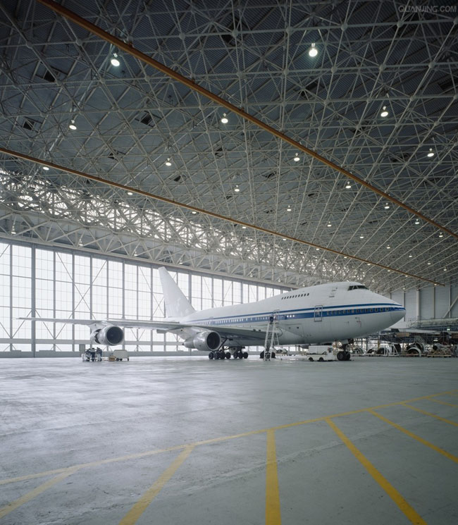 北海航空工业螺栓球网架工程